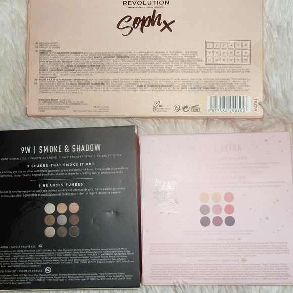 Bundle of Misc Makeup Items, Eyeshadow Palettes, Morphe, Revolution Highlighter - Picture 11 of 15